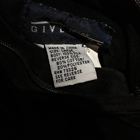 Givenchy Silk Reversible Track Jacket, Men's Large - Picture 6 of 10
